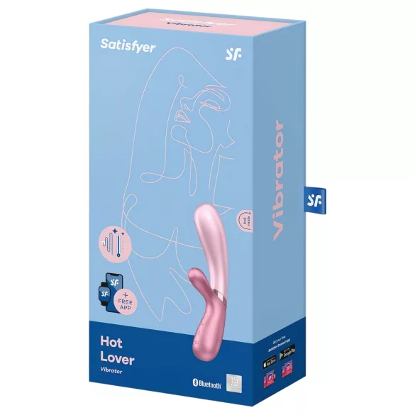 Satisfyer Hot Lover - App-gesteuerter Vibrator (Pink)