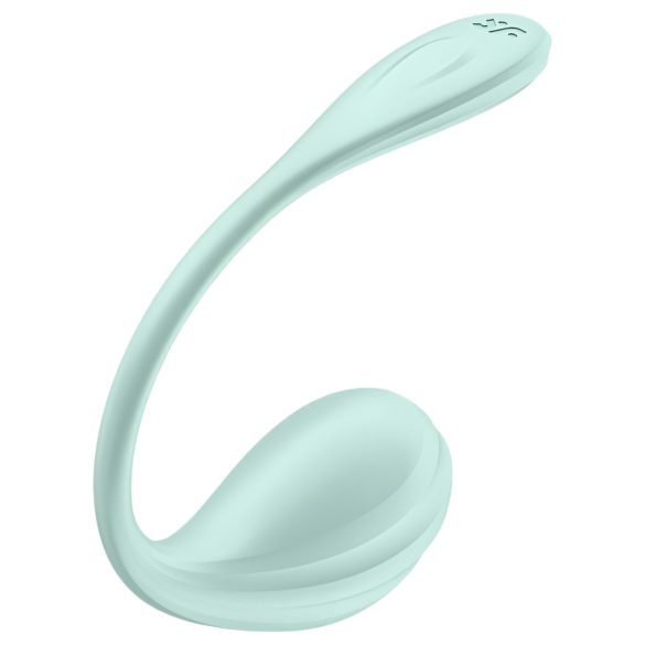 Satisfyer Smooth Petal - Intelligentes Vibro-Ei (Grün)