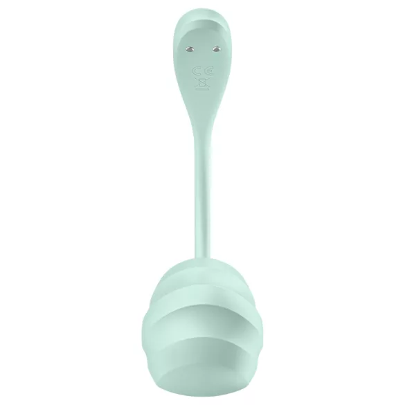Satisfyer Smooth Petal - Intelligentes Vibro-Ei (grün)