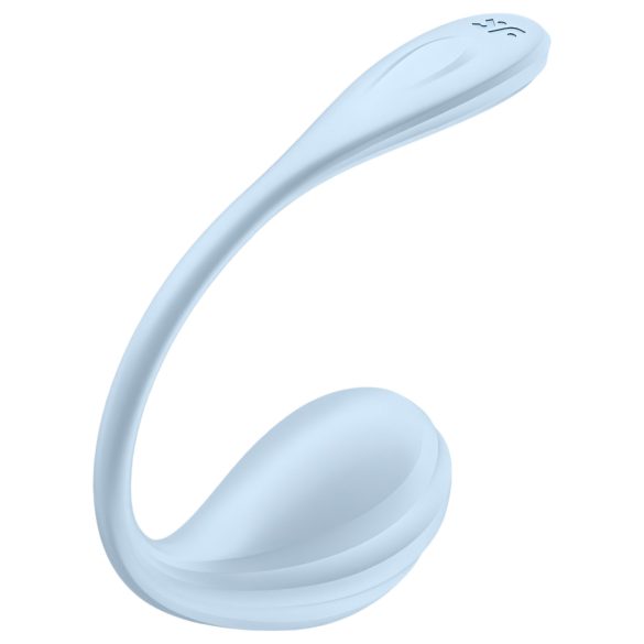Satisfyer Smooth Petal - Smart Vibrationsei (Blau)