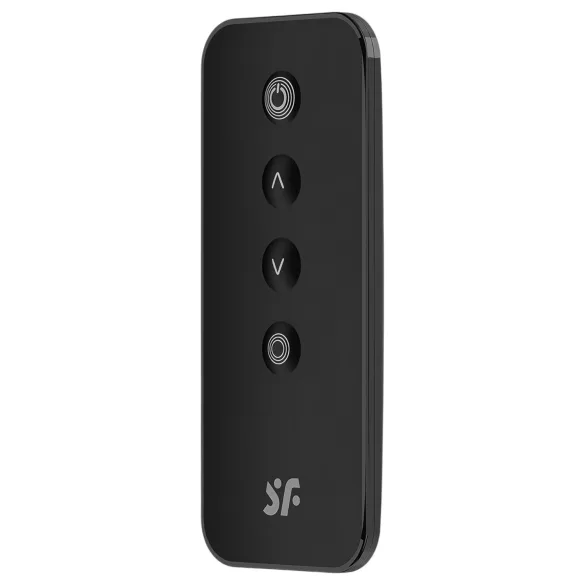 Satisfyer Ribbed Petal - Funk-Ei mit Fernbedienung (schwarz)