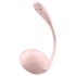 Satisfyer Geripptes Blütenblatt - Vibroei mit Fernbedienung (pink)