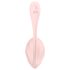 Satisfyer Geripptes Blütenblatt - Vibroei mit Fernbedienung (pink)