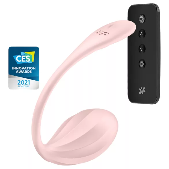 Satisfyer Ribbed Petal - Funkei Vibroeier (pink)