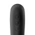 Satisfyer Dual Kiss - Wiederaufladbarer G-Punkt- und Klitoris-Vibrator (Schwarz)