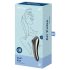 Satisfyer Dual Kiss - Wiederaufladbarer G-Punkt- und Klitoris-Vibrator (Schwarz)