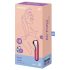 Satisfyer Dual Love - Intelligenter G-Punkt- und Klitorisvibrator (Rot)