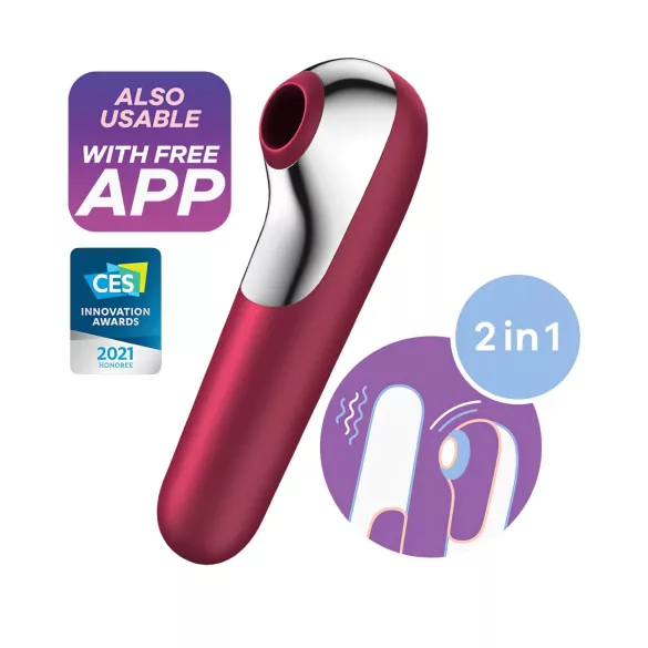 Satisfyer Dual Love - Smarter Rot-Vibrator für G-Punkt und Klitoris