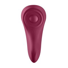   Satisfyer Sexy Secret - intelligenter wasserdichter Klitorisvibrator (bordeauxrot)