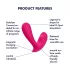 Satisfyer Top Secret - smarter 2-Motor-Vibrator (pink)