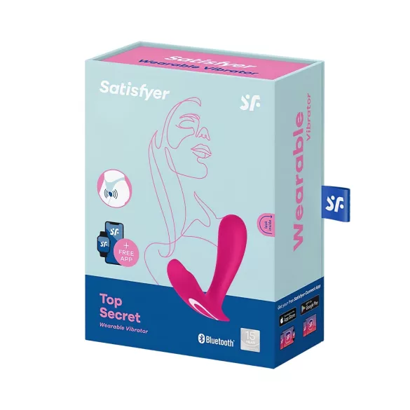 Satisfyer Top Secret - smarter 2-Motor-Vibrator (pink)