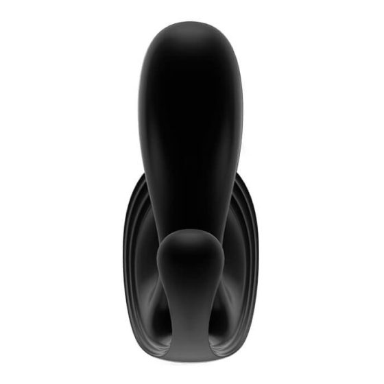 Satisfyer Top Secret Plus - intelligenter Dreizweig-Vibrator (schwarz)