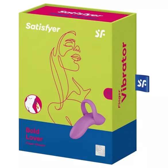 Satisfyer Bold Lover - Wiederaufladbarer wasserdichter Finger-Vibrator (Pink)