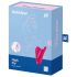 Satisfyer High Fly - Akku-betriebener, wasserdichter Klitoris-Vibrator (Pink)