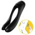 Satisfyer Candy Cane - Akku, wasserdichter Dualvibrator (Schwarz)