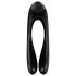 Satisfyer Candy Cane - Akku, wasserdichter Dualvibrator (Schwarz)