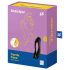 Satisfyer Candy Cane - Akku, wasserdichter Dualvibrator (Schwarz)