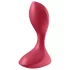Satisfyer Backdoor Lover - Akku Wasserdichter Analvibrator (Rot)