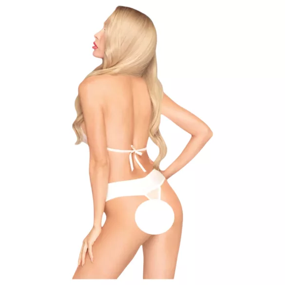 Penthouse Perfect Lover - Nacken-Bodysuit (weiß) - L/XL