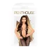Penthouse Forbidden Fruit - offener Overall (schwarz)