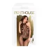 Penthouse First Lady - Offene Spitzen-Overall (schwarz)