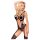 Penthouse Wild Virus - Schulterfreier Netz-Body (Schwarz) - XL