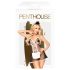 Penthouse Teaser - 3-teiliges Zimmermädchen-Kostüm (schwarz-weiß) - L/XL