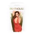 Penthouse Heart Rob - Neckholder-Kleid und String (rot) - L/XL