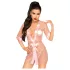 Penthouse Midnight Mirage - Satin-Morgenmantel und String (Pink)