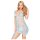 Penthouse Naughty Doll - Spitzenkleid und String (Blau) - M/L