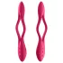 Satisfyer Elastic Joy - Akku, flexibler Paar-Vibrator (Rot)