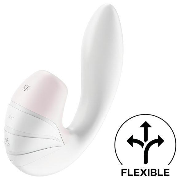Satisfyer Supernova - Akku Luftwellen 2in1 Vibrator (Weiß)