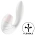 Satisfyer Supernova - Akku Luftwellen 2in1 Vibrator (Weiß)