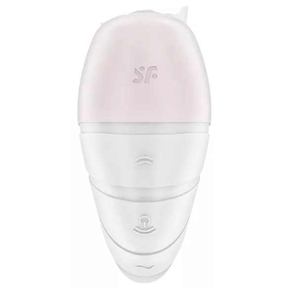 Satisfyer Supernova - Akkuvibrator mit Luftwellen 2in1 (weiß)