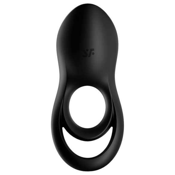 Satisfyer Legendary Duo - Wiederaufladbarer, vibrierender Penisring (schwarz)