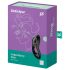 Satisfyer Legendäres Duo - Wiederaufladbarer, vibrierender Penisring (schwarz)