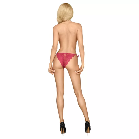 Penthouse Too Hot To Be Real - Schleifenslip - (Rot) - L/XL