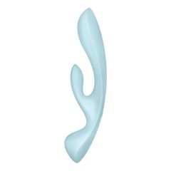  Satisfyer Triple Oh - wiederaufladbarer Klitorisarm-Vibrator (Blau)