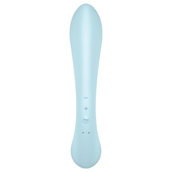 Satisfyer Triple Oh - Akku-Klitorisvibrator mit Arm (blau)