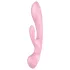 Satisfyer Triple Oh - Akku-Klitoralvibrator mit Schaft (pink)