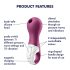 Satisfyer Lucky Libra - Luftdruck-Klitorisstimulator (Lila)