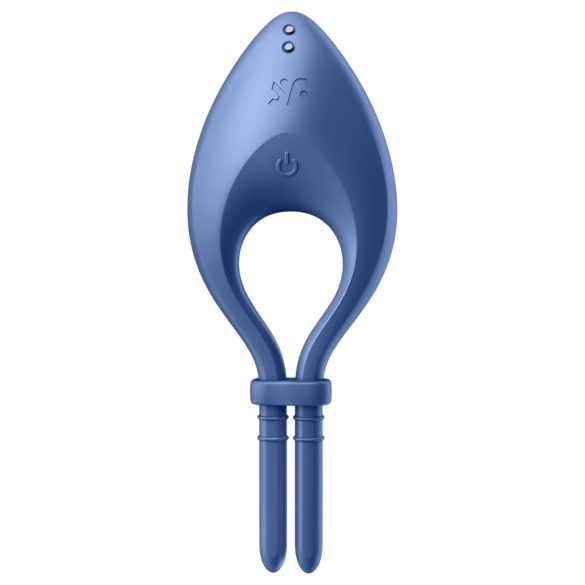 Satisfyer Bullseye - smarte Vibrations-Penisring (blau)