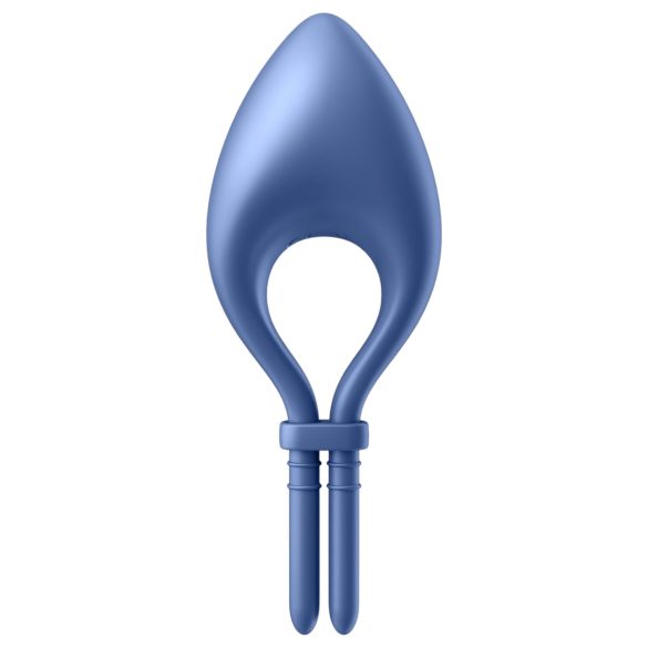Satisfyer Bullseye - smarte Vibrations-Penisring (blau)