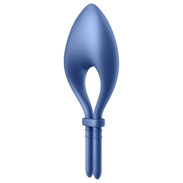 Satisfyer Bullseye - smarte Vibrations-Penisring (blau)