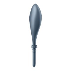   Satisfyer Bullseye - wiederaufladbarer, Smartphone-gesteuerter vibrierender Penisring (dunkelblau)