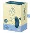 Satisfyer Vulva Lover 2 - Wiederaufladbarer Luftdruck-Klitorisstimulator (Blau)