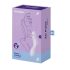 Satisfyer Curvy Trinity 2 - Luftwellen 2-in-1 Vibrator (Lila)