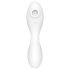 Satisfyer Curvy Trinity 5+ - intelligenter 2in1 Vibrator (Weiß)
