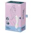 Satisfyer Curvy Trinity 5+ - intelligenter 2in1 Vibrator (Weiß)
