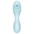 Satisfyer Curvy Trinity 5+ - Intelligenter 2-in-1 Vibrator (Blau)